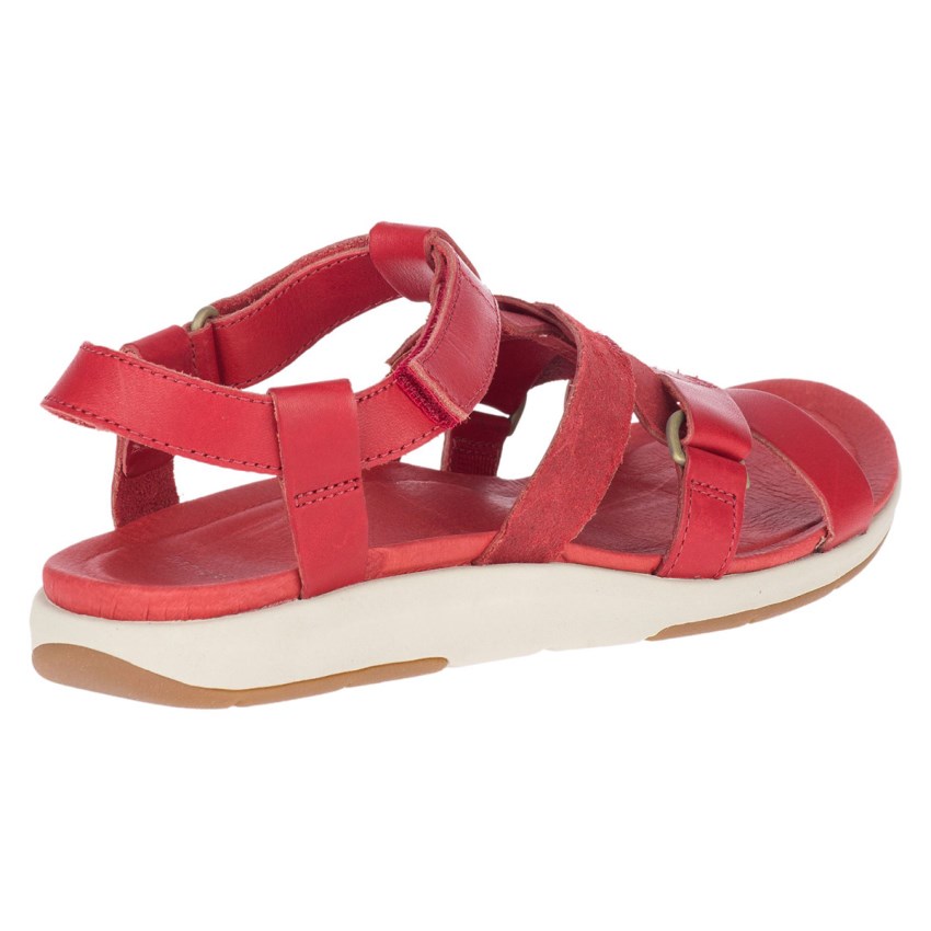 Sandales Merrell Kalari Shaw Strap Rouge Femme | O.Q.GYIO